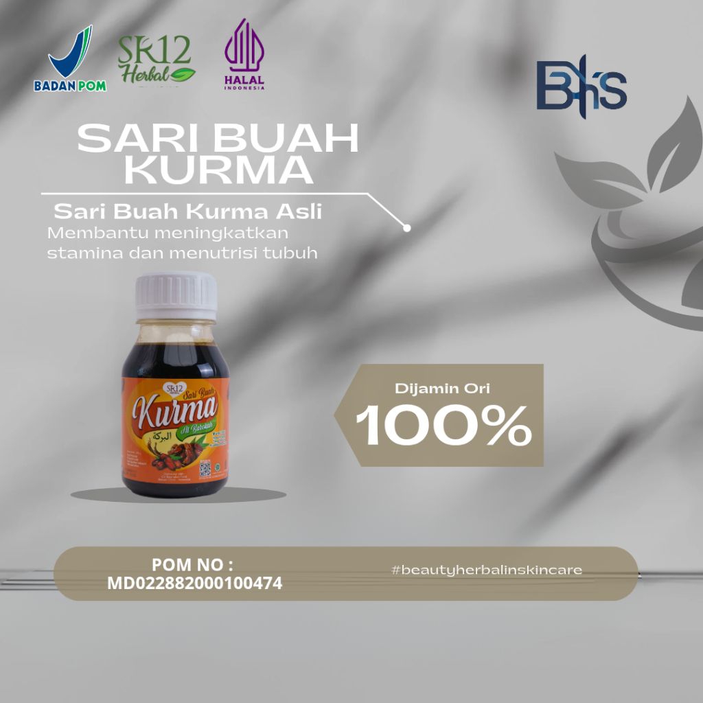 

Sari Buah Kurma SR12 Membantu Meningkatkan Stamina Tubuh