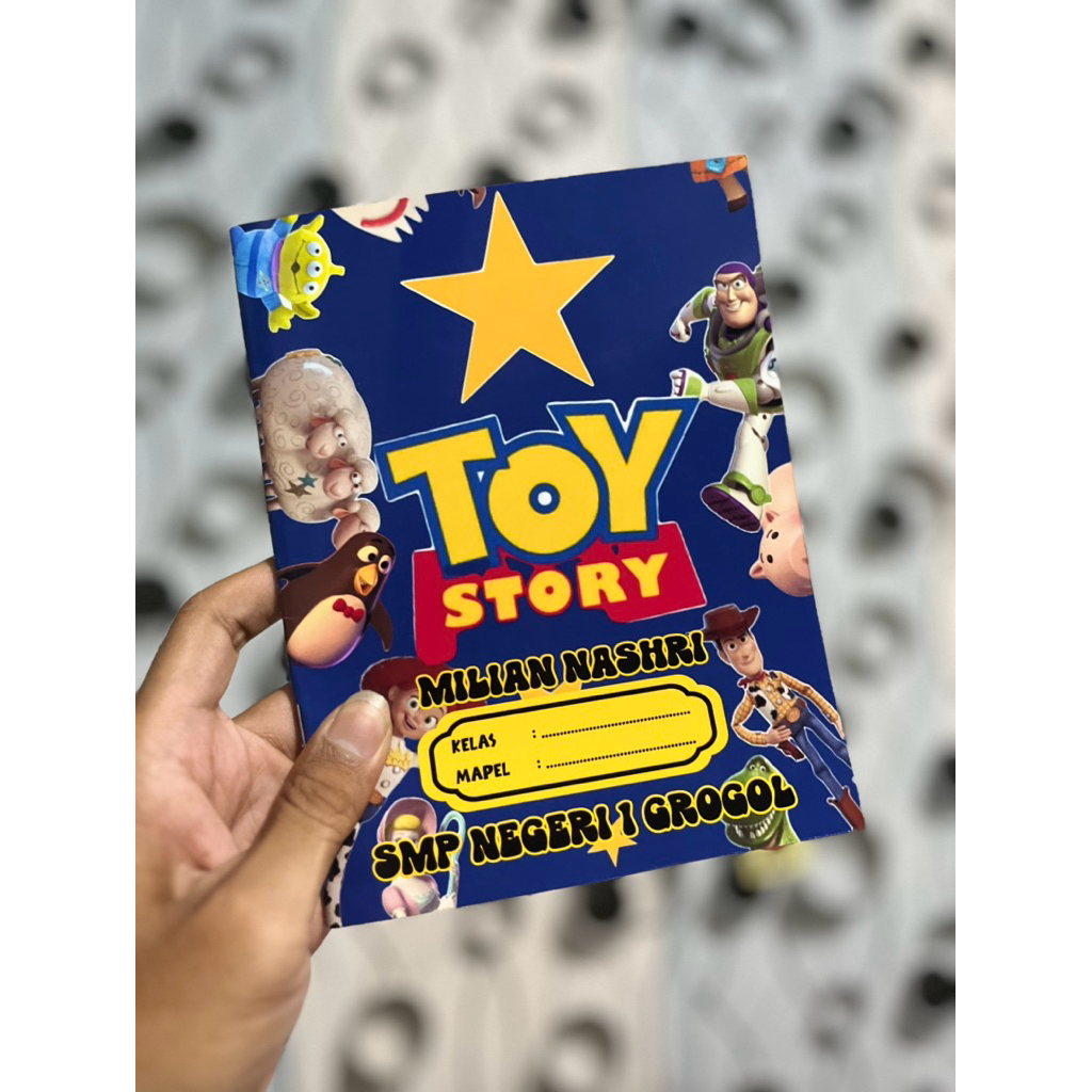 

[PROMO] BUKU TULIS SEKOLAH CUSTOM ANAK | BEBAS PILIH TEMA SUKA SUKA