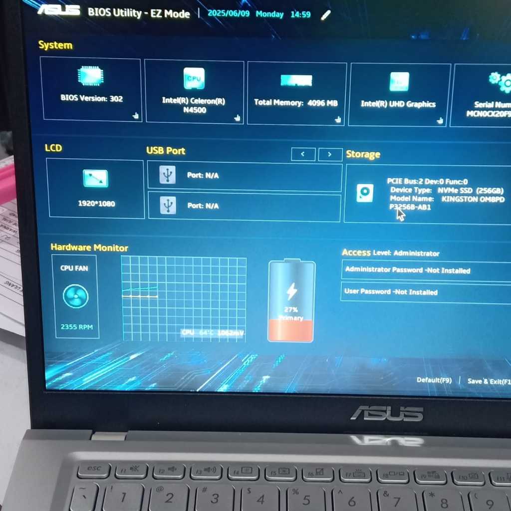 Motherboard Asus  A415K X415K X416K Normal Tested Seken Original [ Mainboard Mobo Bisa Untuk X416K A