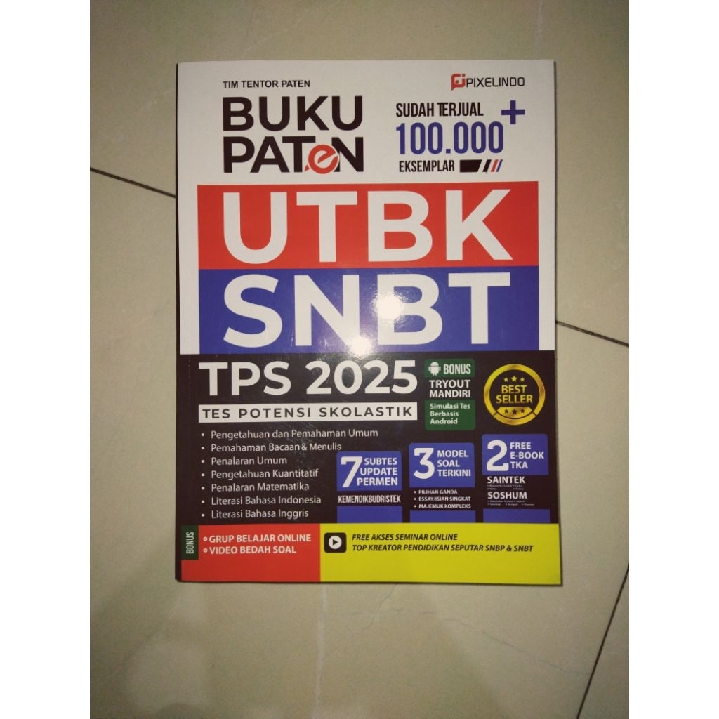 PRELOVED - Buku Paten UTBK SNBT 2025