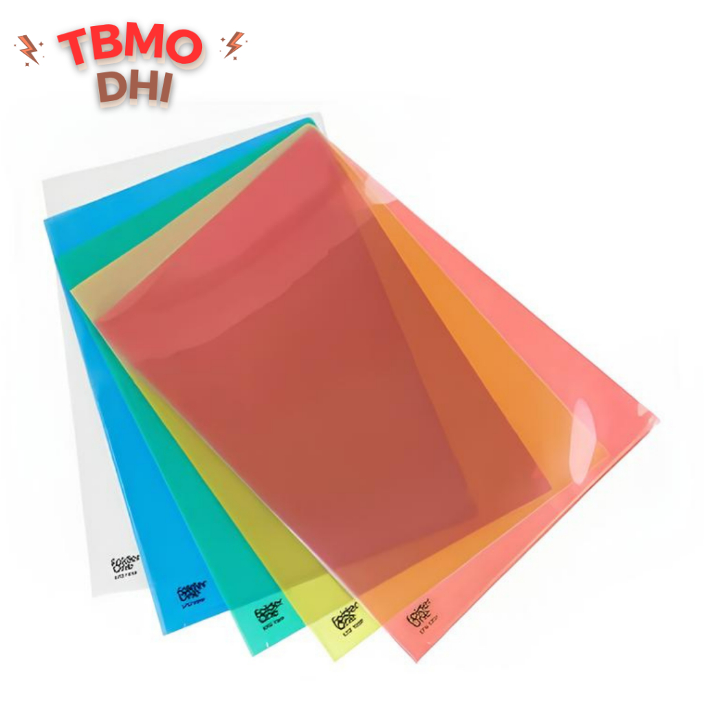 

TBMO PACK FOLDER ONE MAP L (CLEAR SLEEVES ) UKURAN FOLIO 12PCS