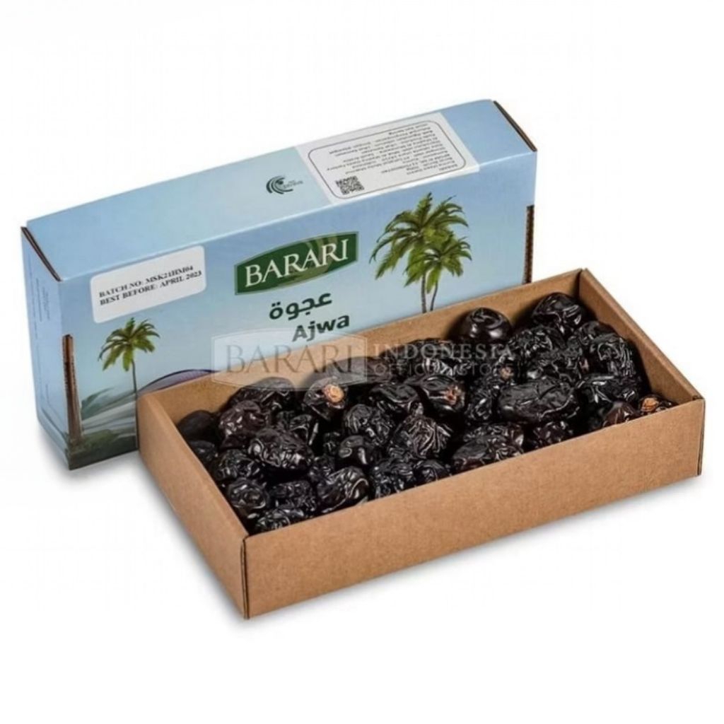 

Kurma Ajwa Barari 500gr 500 gr Kemasan Original Asli
