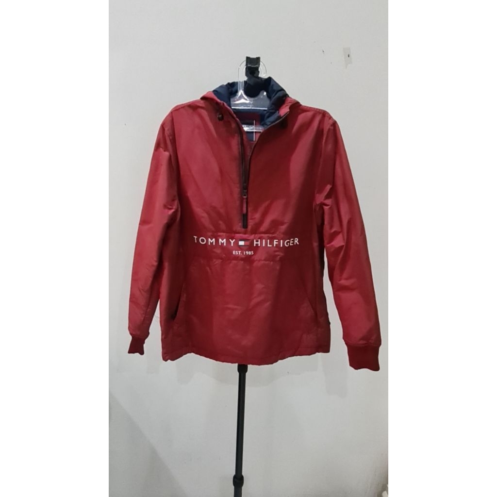 Jaket ToMmy HilfFger - Red Padded Anorak (Baca Deskripsi)