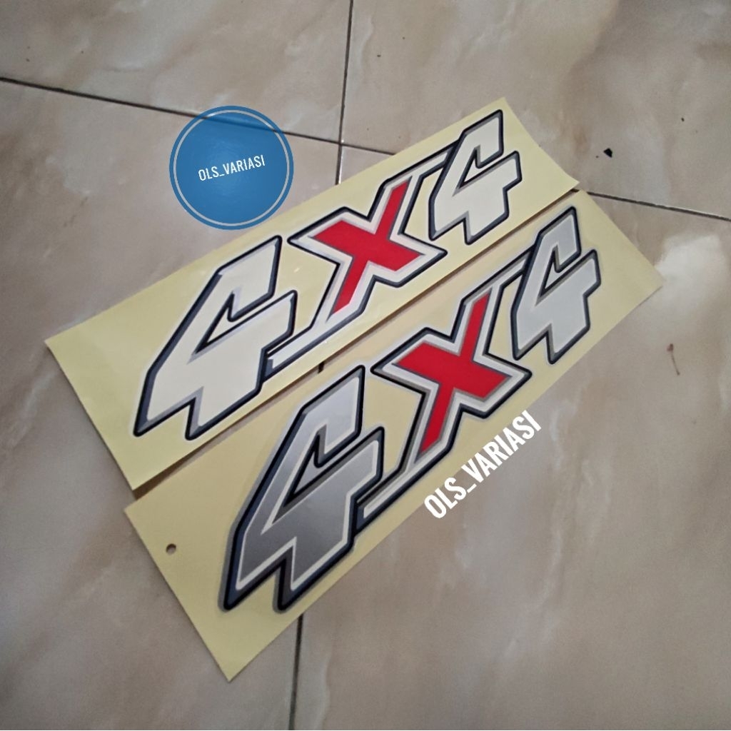 Stiker hilux 4x4 / Sticker hilux 4x4 / stiker toyota Hilux