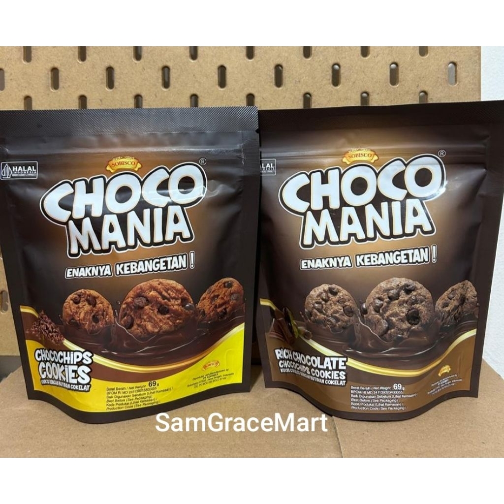 

Chocomania Biskuit Coklat 69gr
