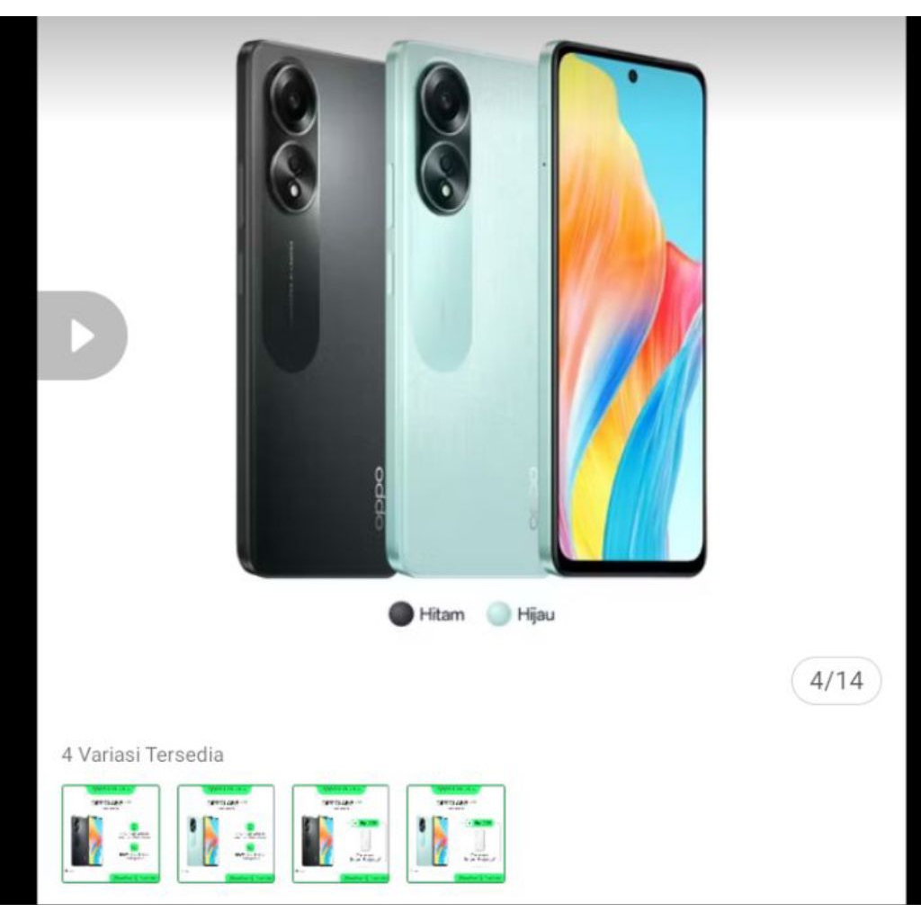 Oppo A58 NFC Ram 8GB/128 GB