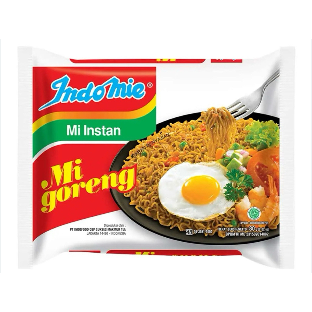 

INDOMIE GORENG 80gr MURAHH