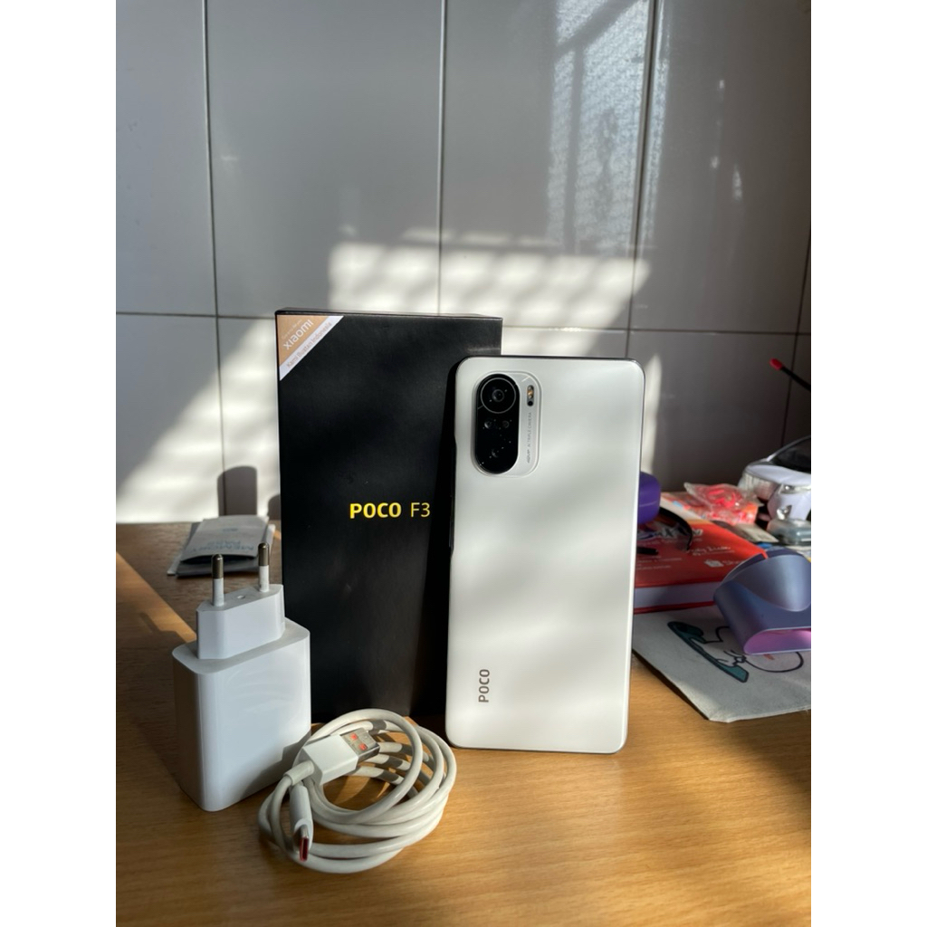 Poco F3 Second 6/128GB White Like NEW FULL SETTl
