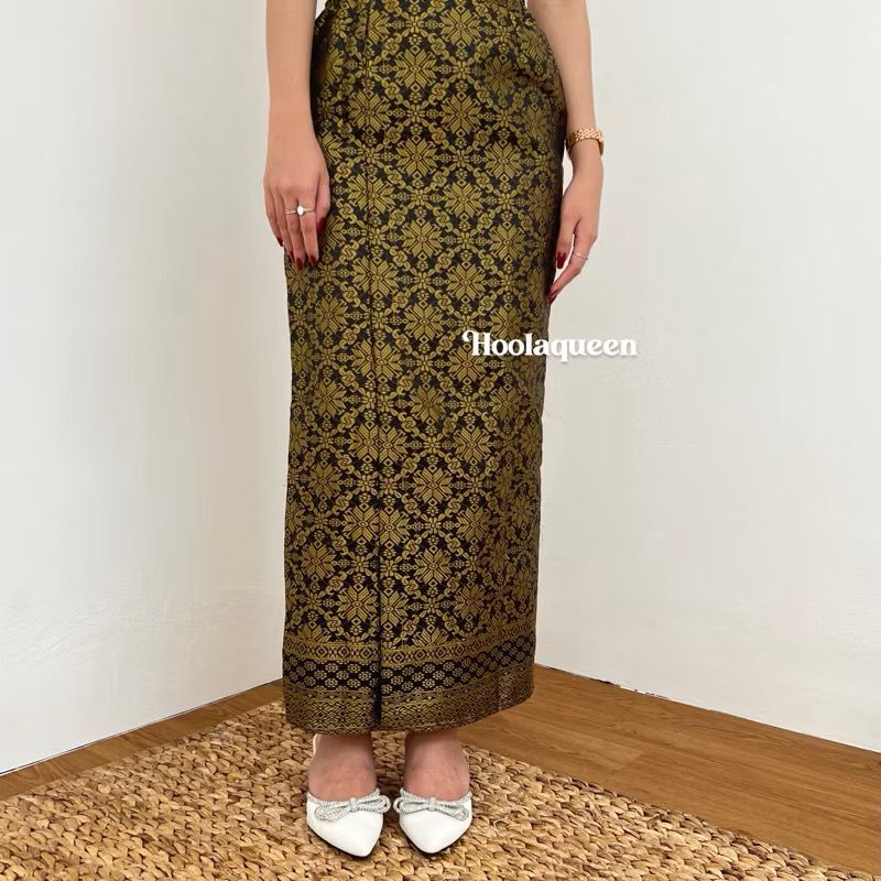ROK SONGKET SPAN / ROK SONGKET KEBAYA / BAWAHAN KEBAYA WANITA / ROK BATIK SONGKET