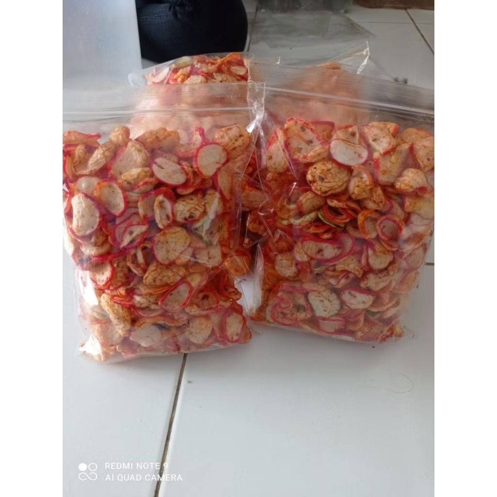 

Kerupuk seblak kemasan 250gram-1 kg