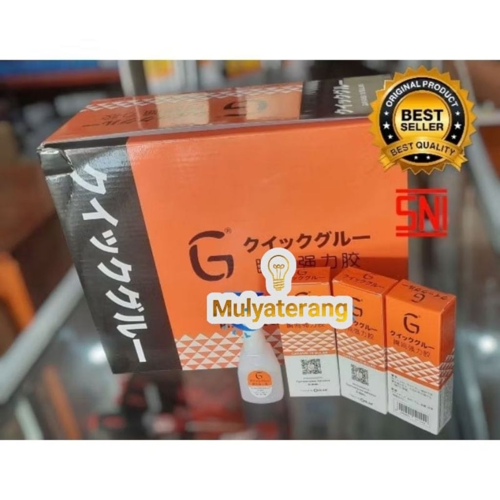 

Lem G Orlee Barcode Korea G-808L Lem Tetes Lem Cair Serbaguna