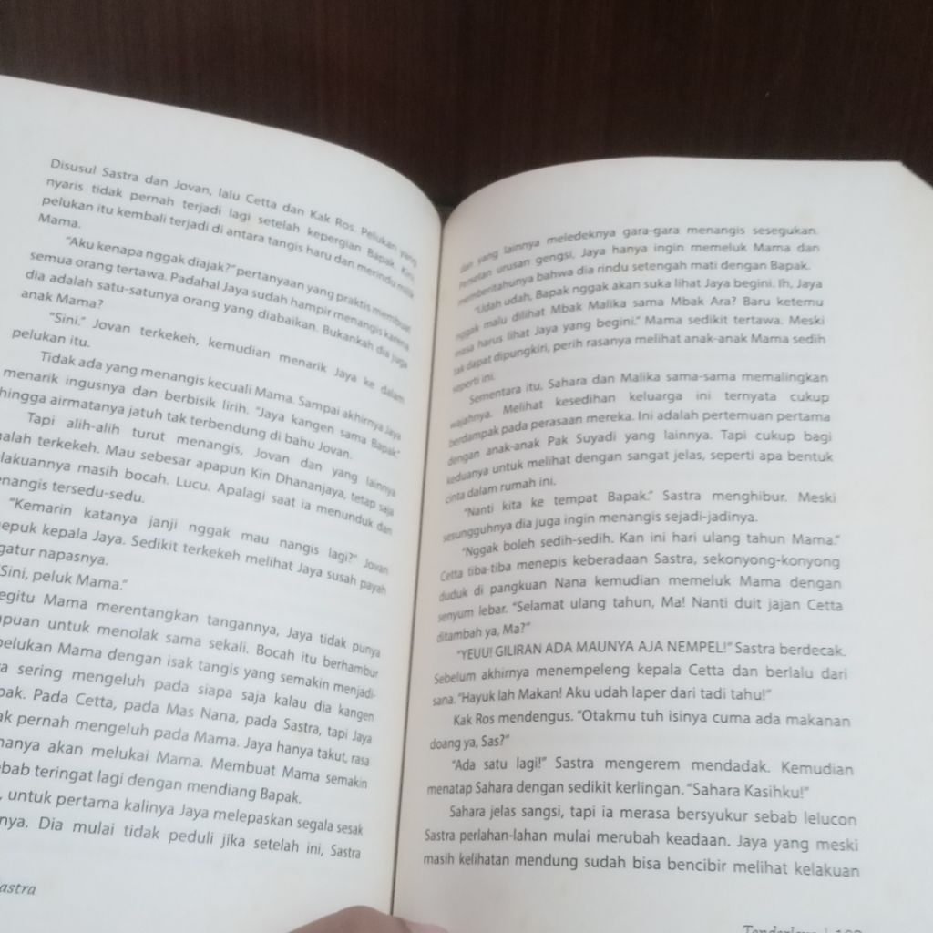 Preloved Novel Tulisan Sastra