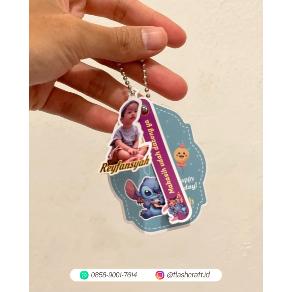 

Hangtag 3in1 Custom - Souvenir Ulang Tahun Anak