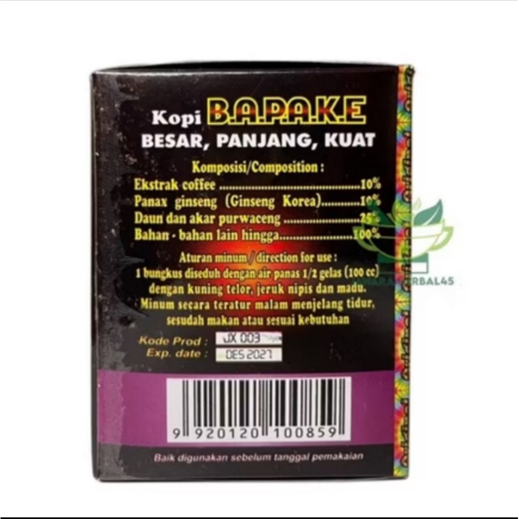 

Kopi Rempah Greng KU4T
