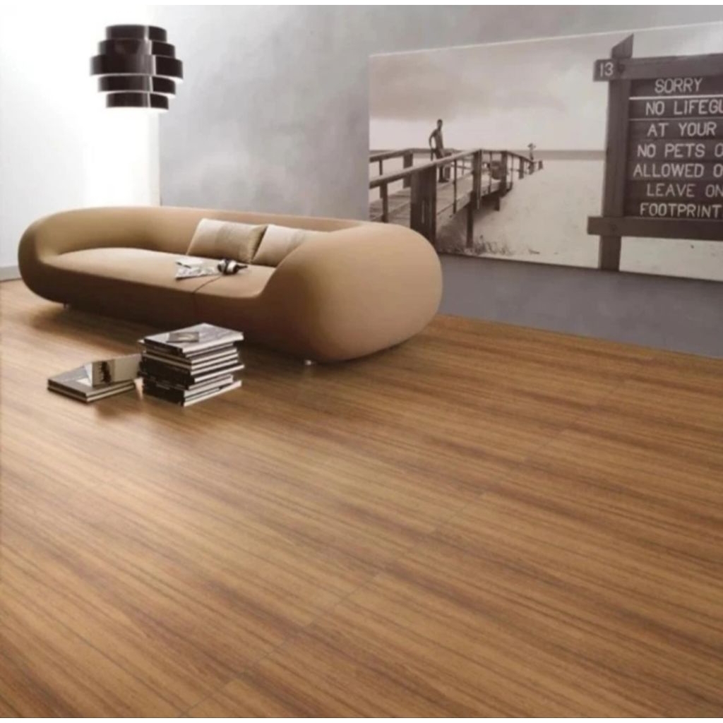 keramik/granit lantai rumah/teras motif kayu 60x120 textur matt