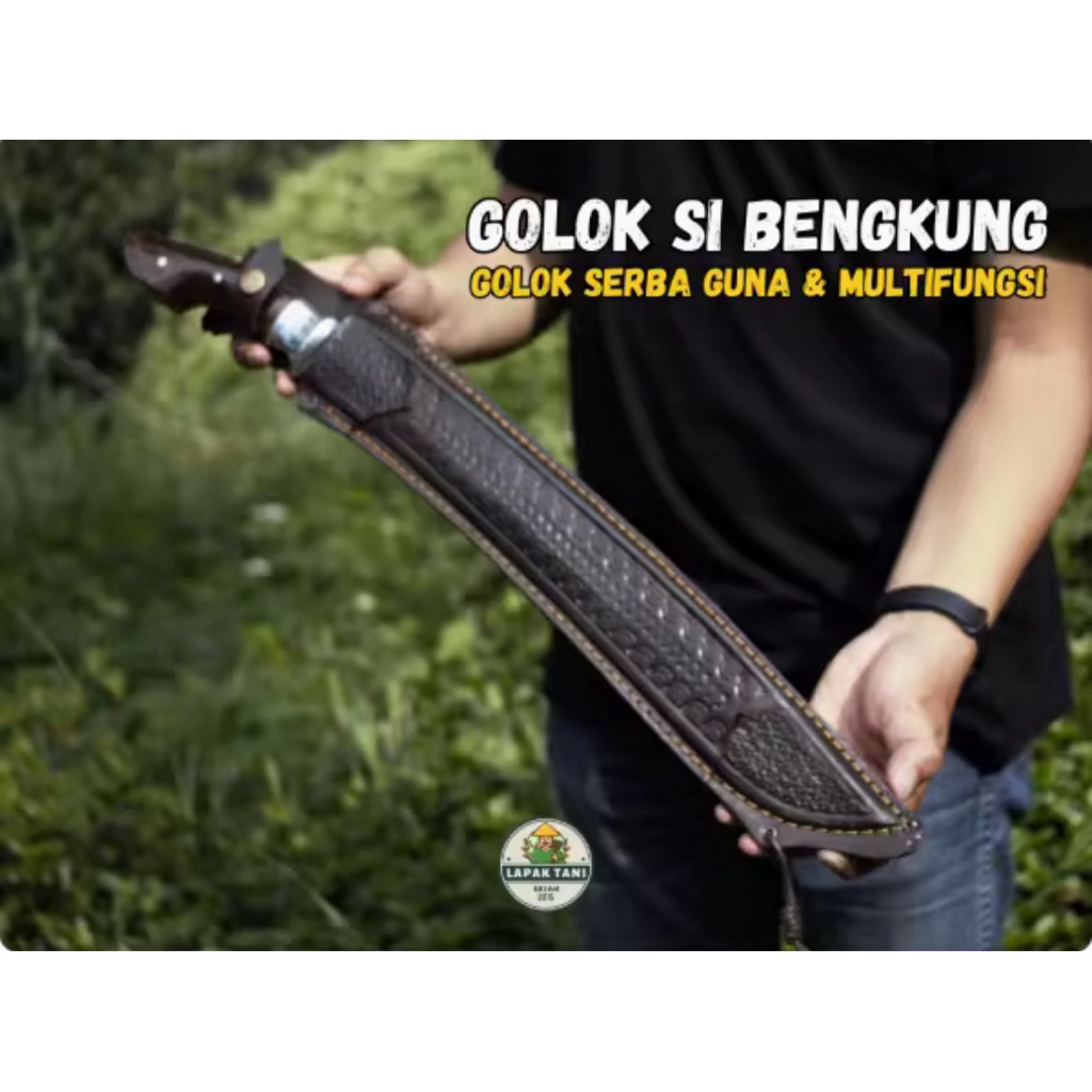 Golok Baja Asli Super Tajam | Golok Sembelih Siap Pakai