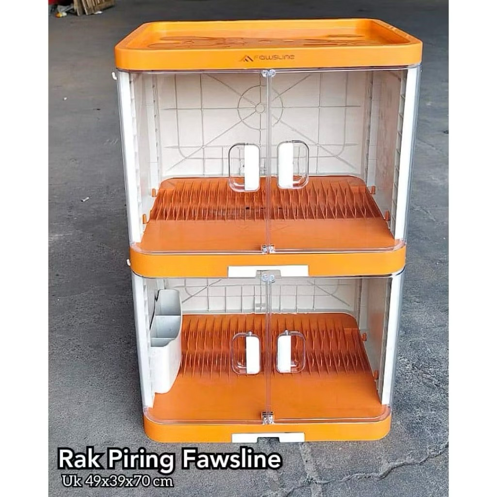 RAK PIRING 2 SUSUN RAK PIRING WARNA FAWSLINE / RAK PIRING OREN / RAK PIRING BIRU / RAK PIRING UNGU
