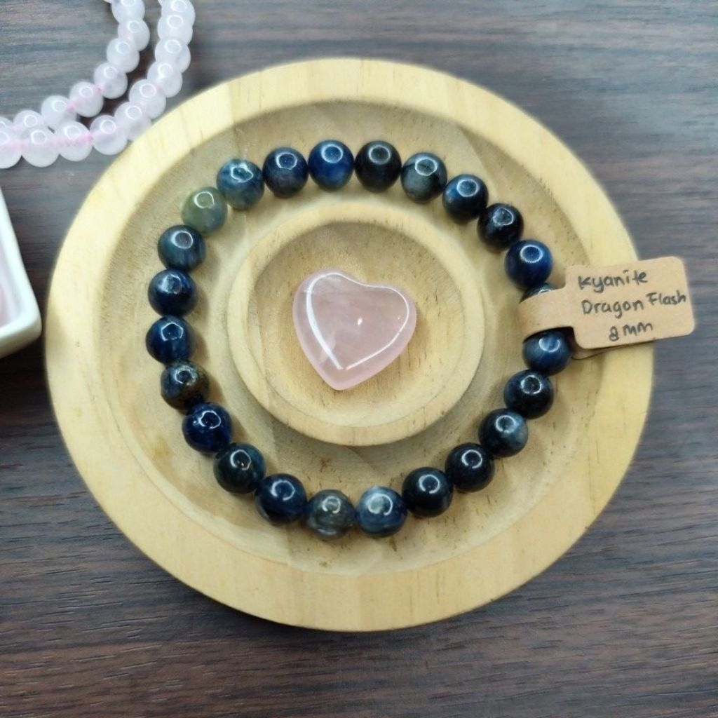 Gelang Kyanite Dragon Flash Natural Stone