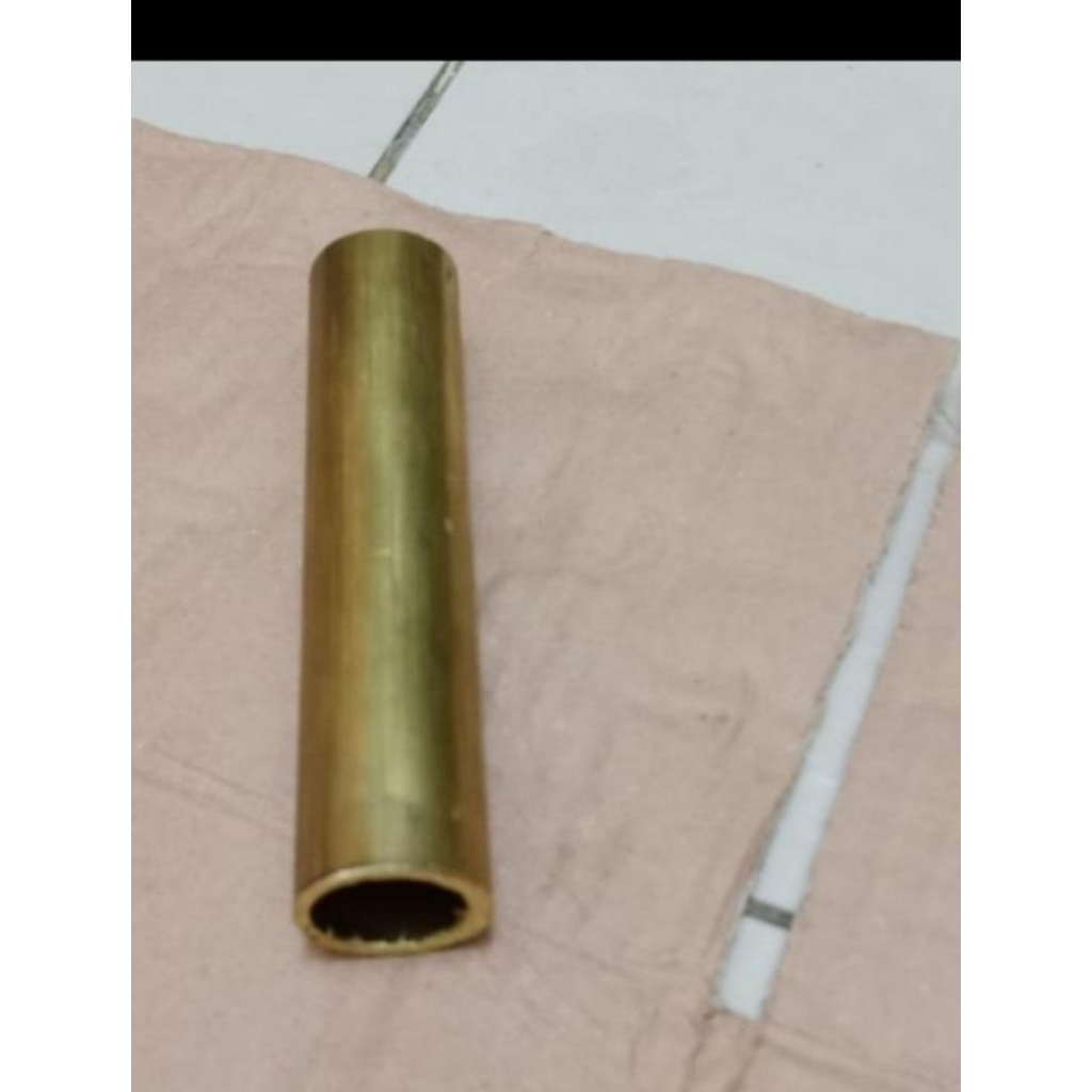 pipa Kuningan 1"inchi x 100mm pipa Kuningan