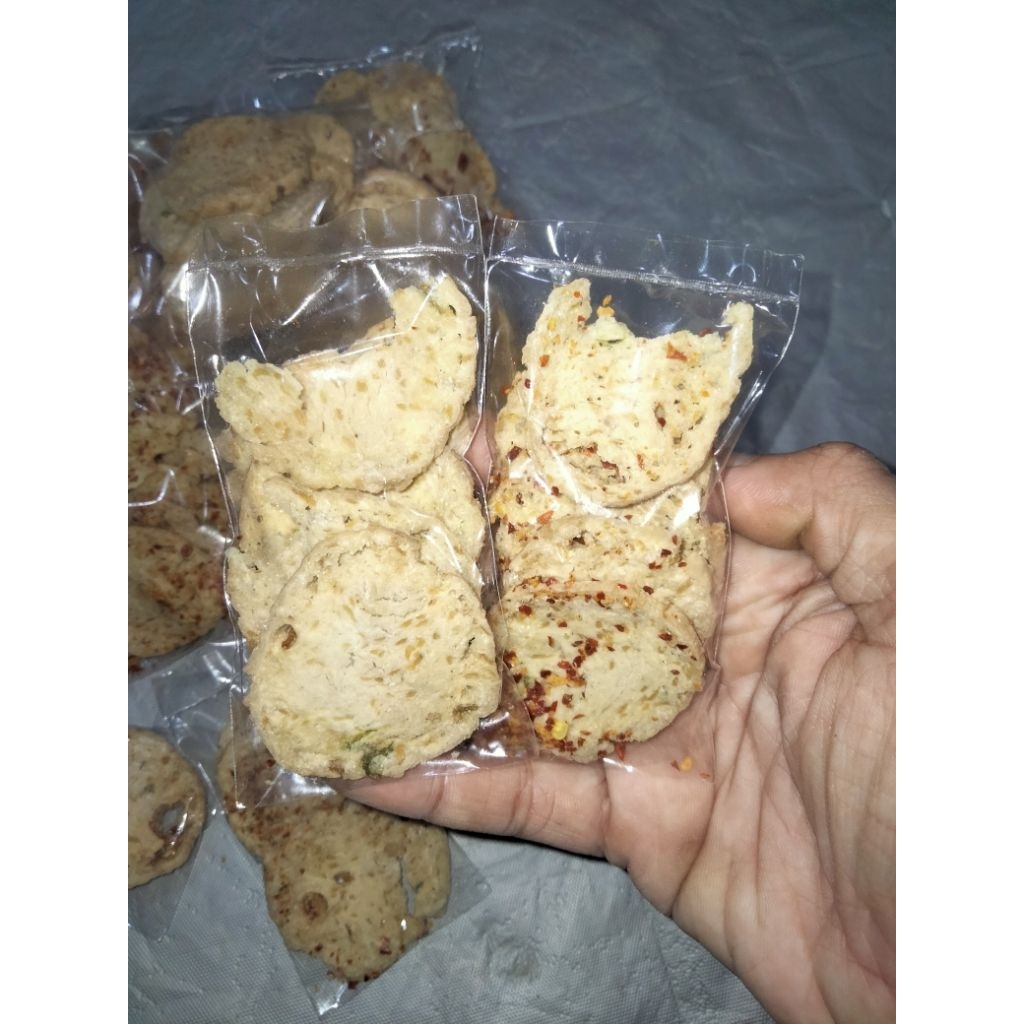 

keripik baso goreng renyah 500 an