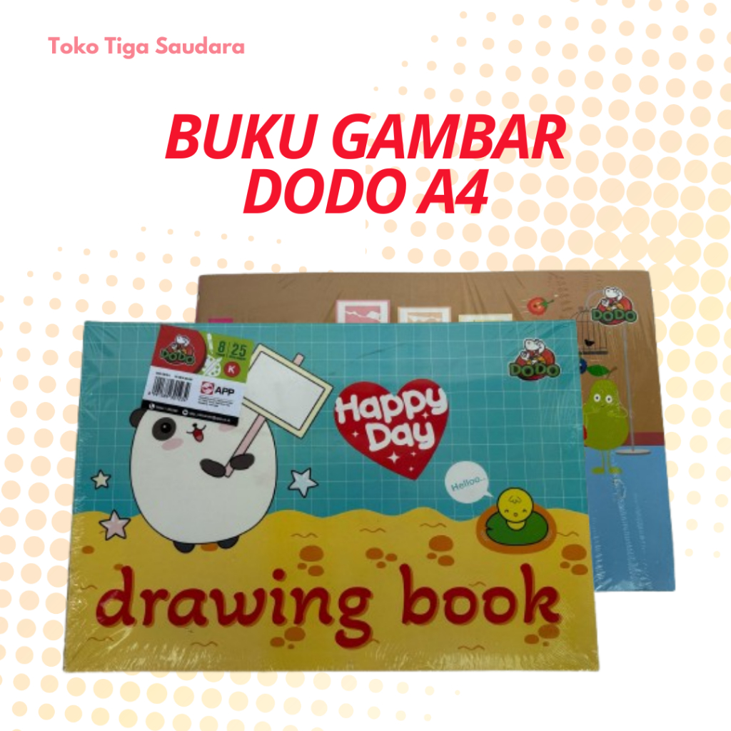 

Buku Gambar DODO Kecil Ukuran 8K 1 Pack Isi 25 Buku