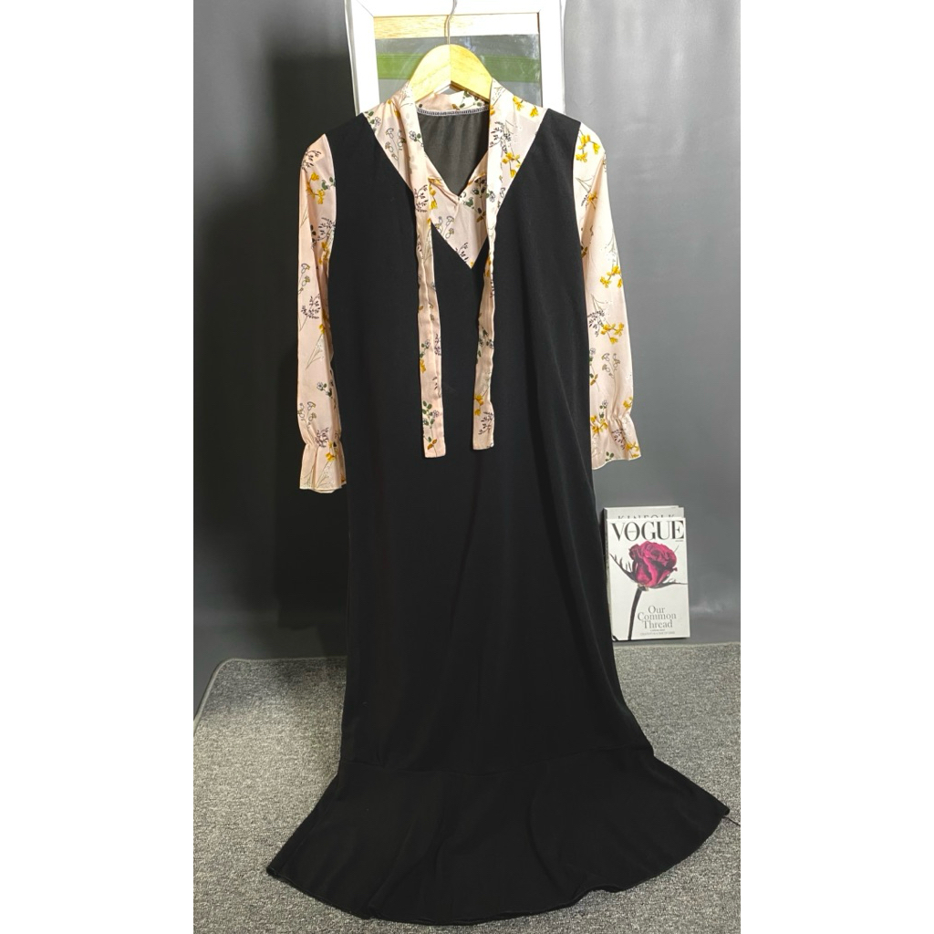 Preloved Dress Hitam duyung