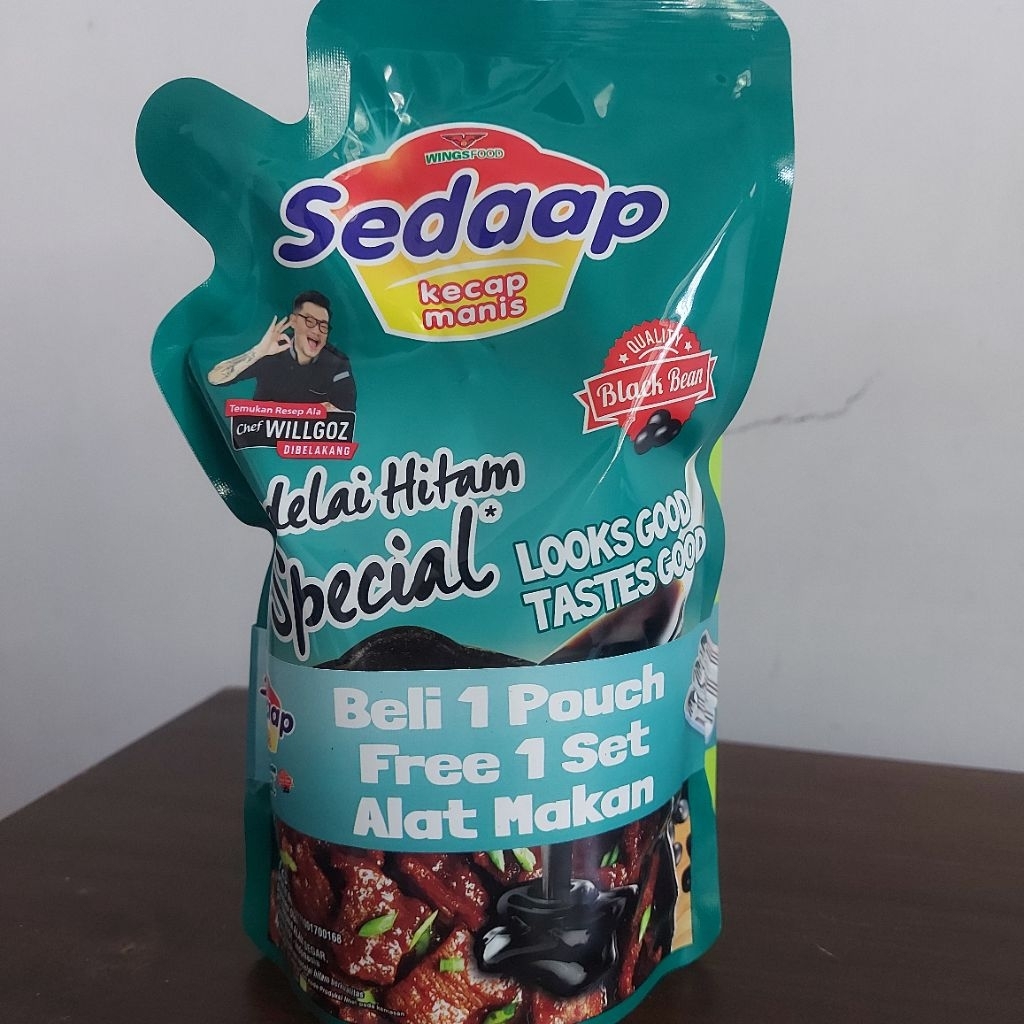 

Kecap Manis Sedaap Sedap Kedelai Hitam Special 728ge Free 1 set Alat Makan