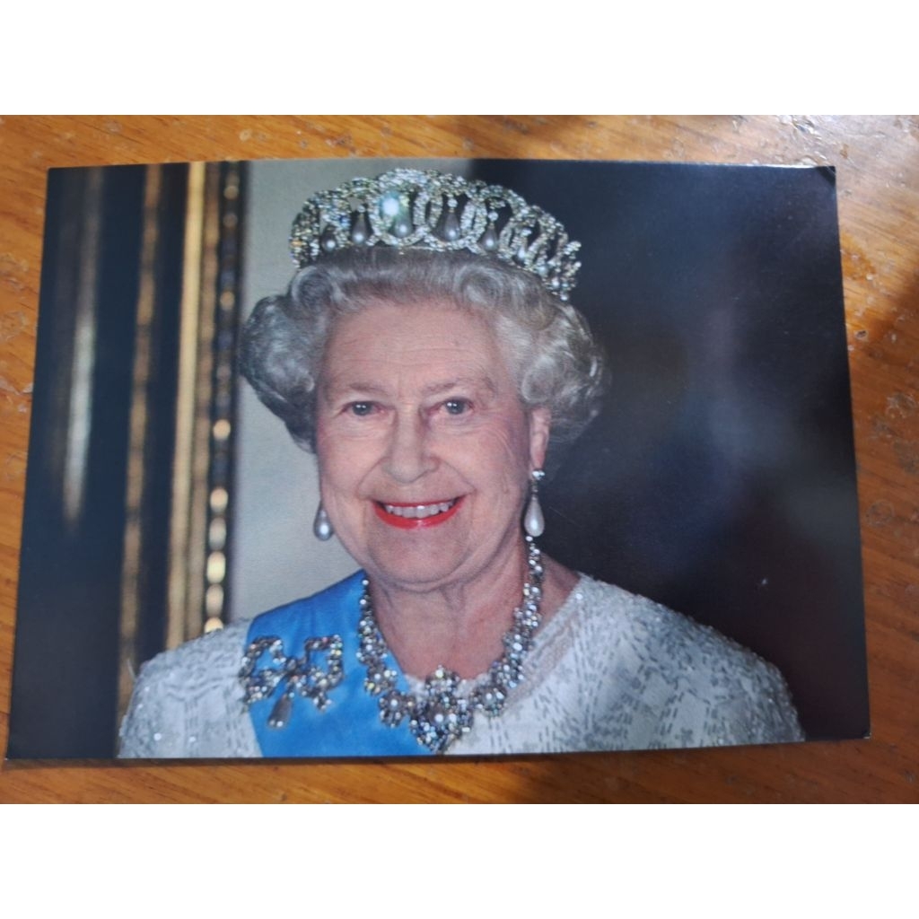 

kartu pos Ratu elisabeth/queen elizabeth postcard