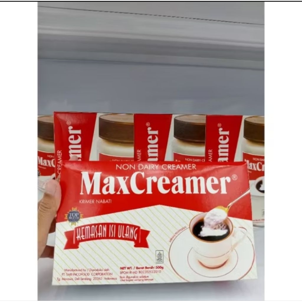 

MaxCreamer 500gr Kemasan Refill | Non Dary Creamer MaxCreamer 500gr