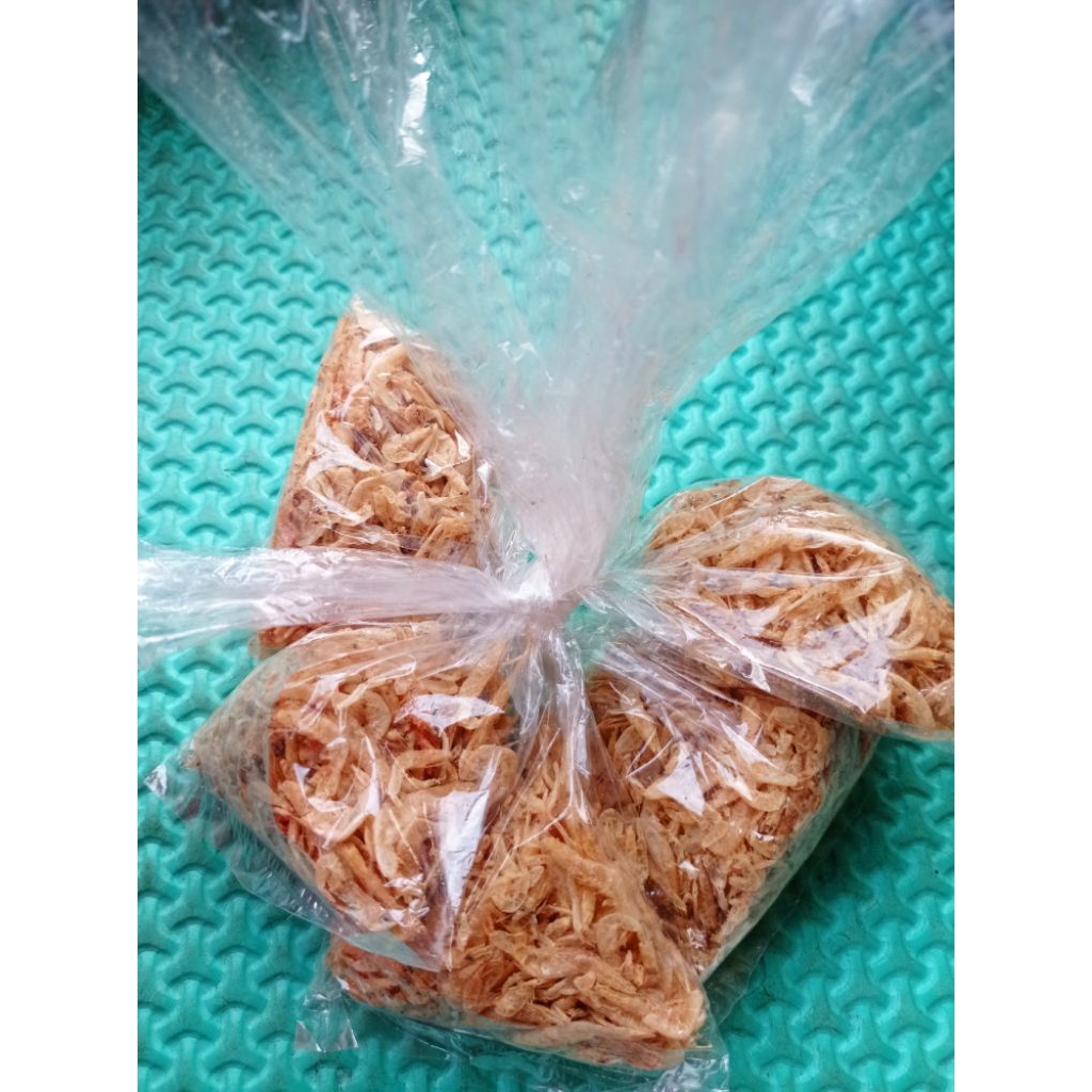 

ebi kering isi 5 plastik udang kecil