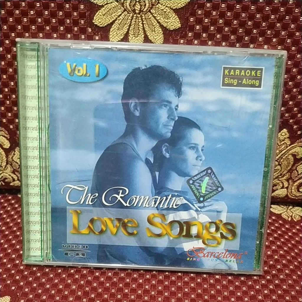 kaset vcd import the romantic love songs