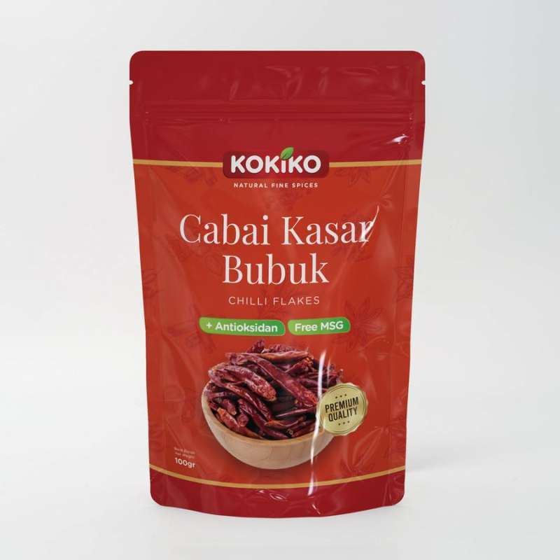 

KOKIKO CABAI KASAR BUBUK 100 GR 8994455420396