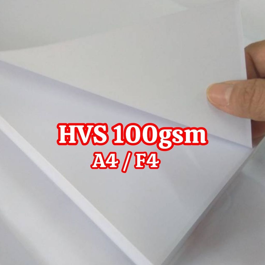 

(500 lembar) Kertas print HVS A4/F4 100gr PALING MURAH!!