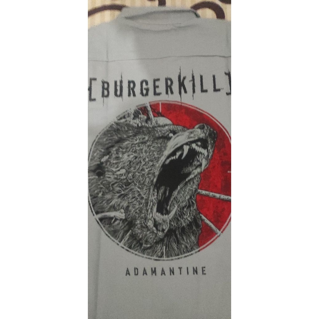 Kemeja / workshirt Burgerkill original bisa NEGO