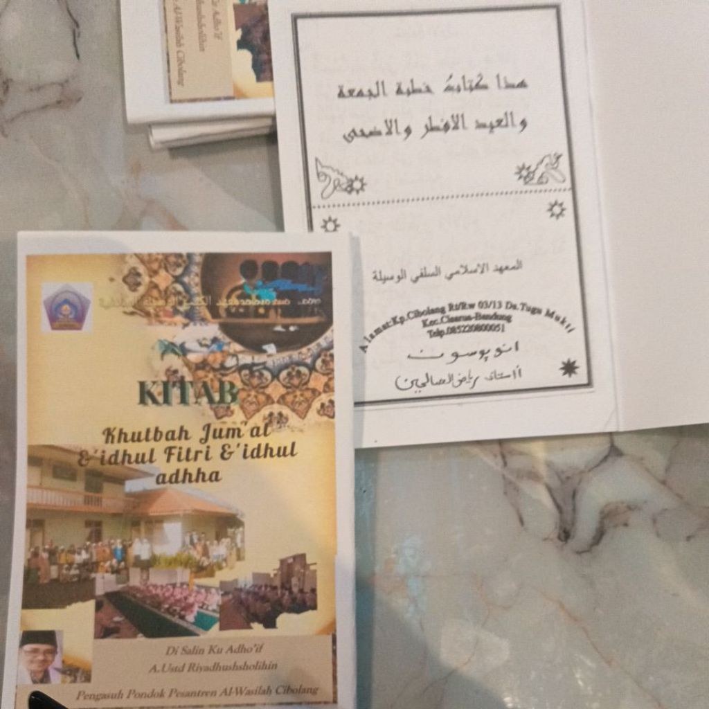 Kitab khutbah B.Arab