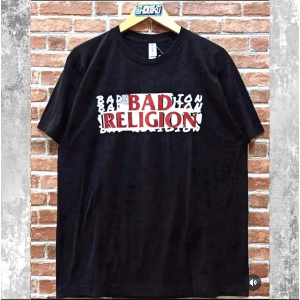 Kaos Original Import /BAD RELIGION / Double Photo