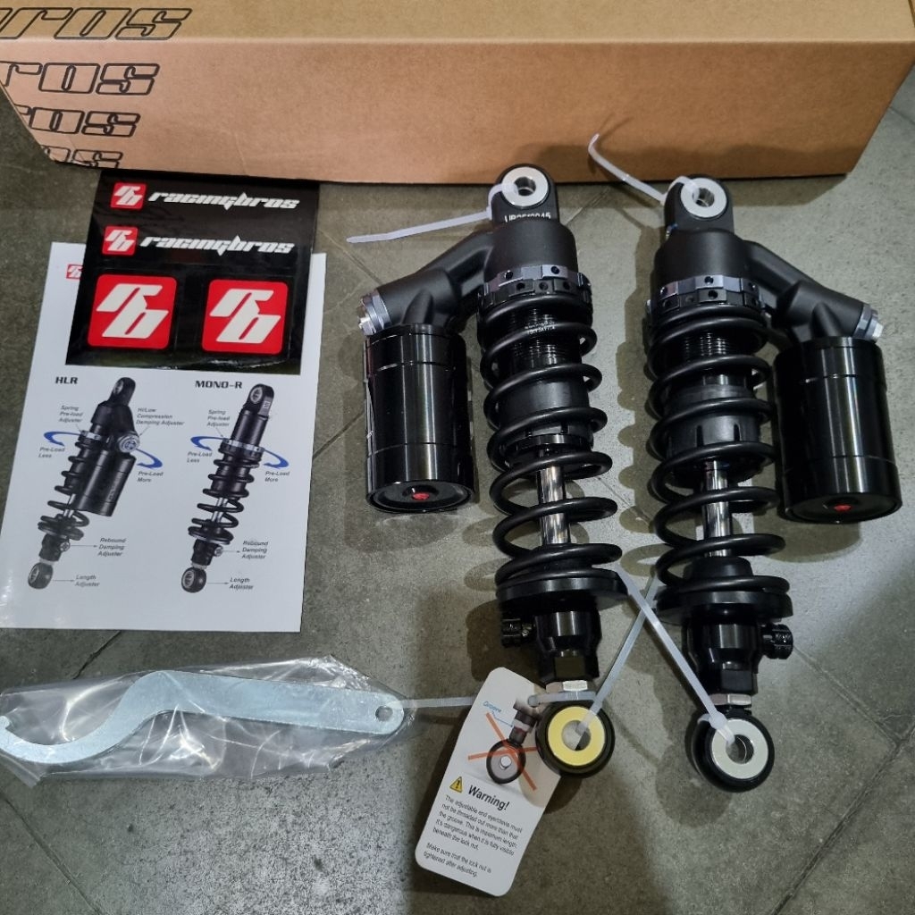 SHOCK BELAKANG MERK RACINGBROSS 320MM