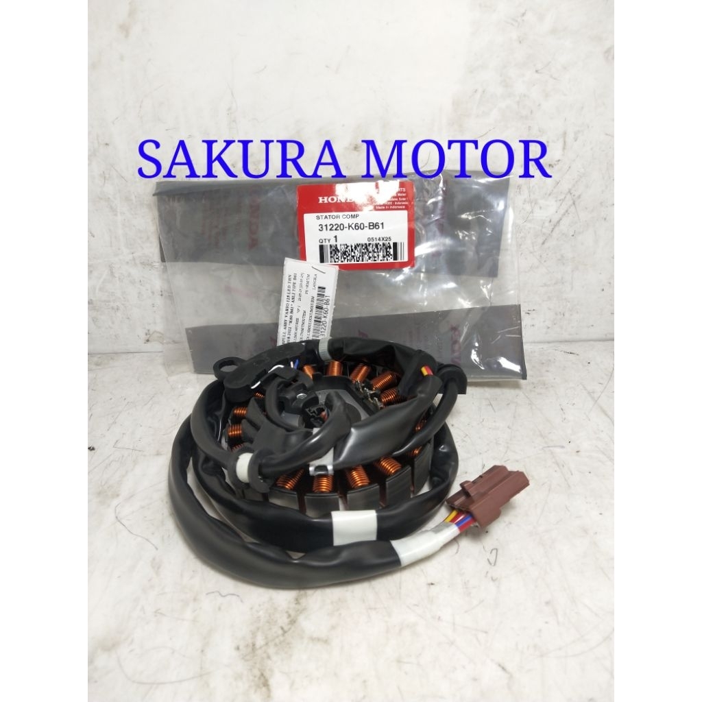 SPULL ASSY VARIO 125 LED 2018-2022 TYPE B61 ORIGINAL HONDA 31220-K60-B61