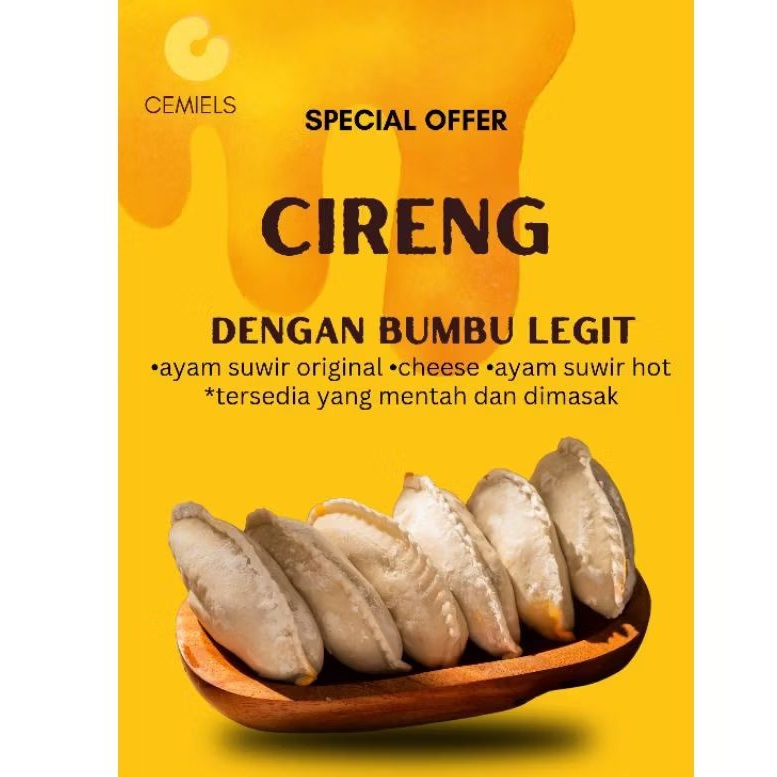 

Cemiels Cireng Isi Ayam Suwir Frozen Food