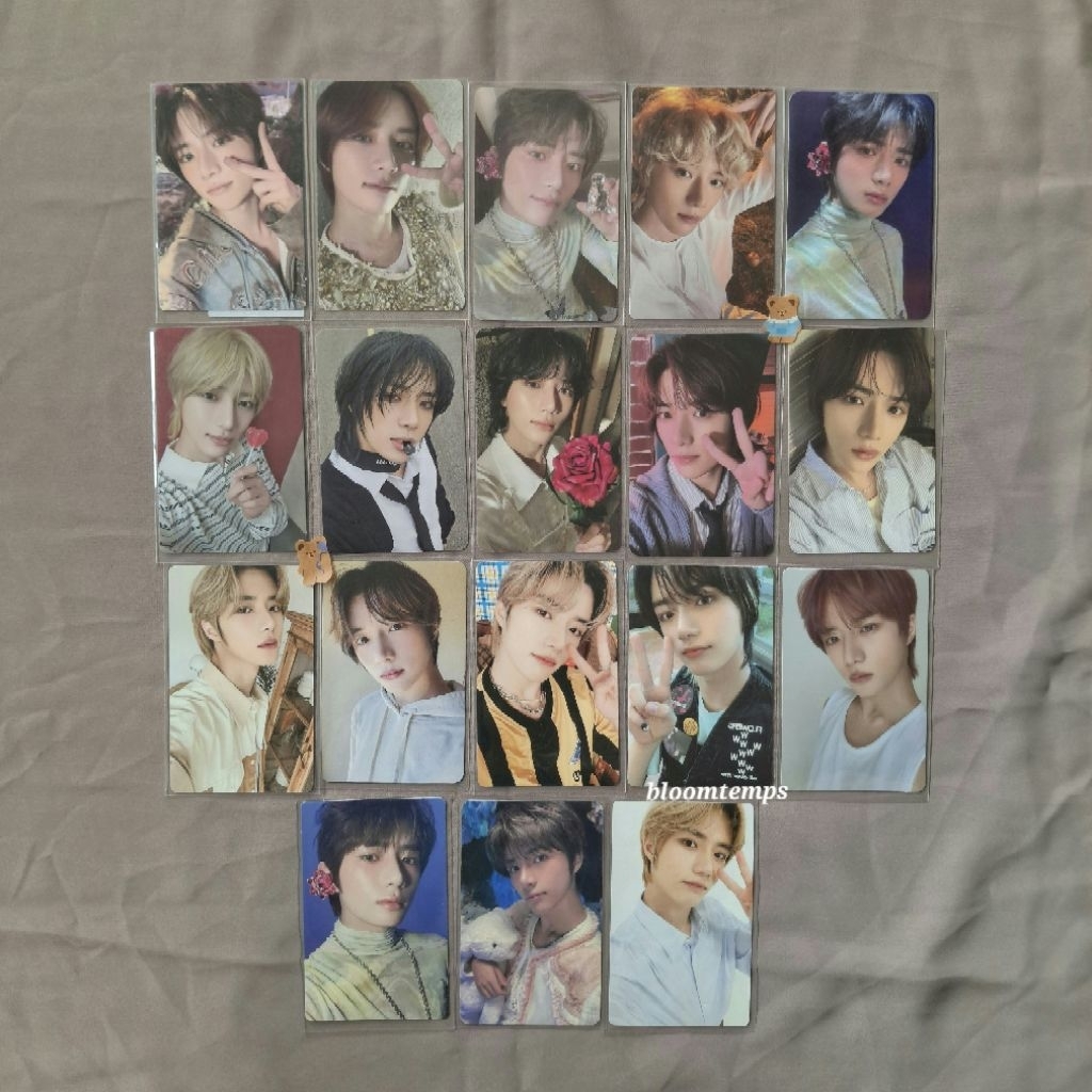 TXT BEOMGYU PC PHOTOCARD TNCT FREEFALL SG24