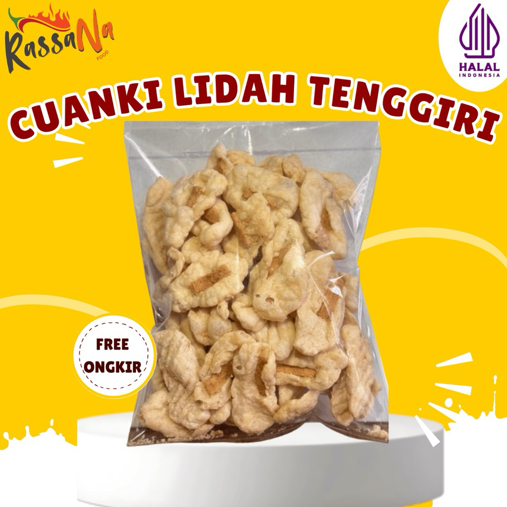 

Cuanki Lidah Tengiri Batagor Lidah Panjang Isi 50