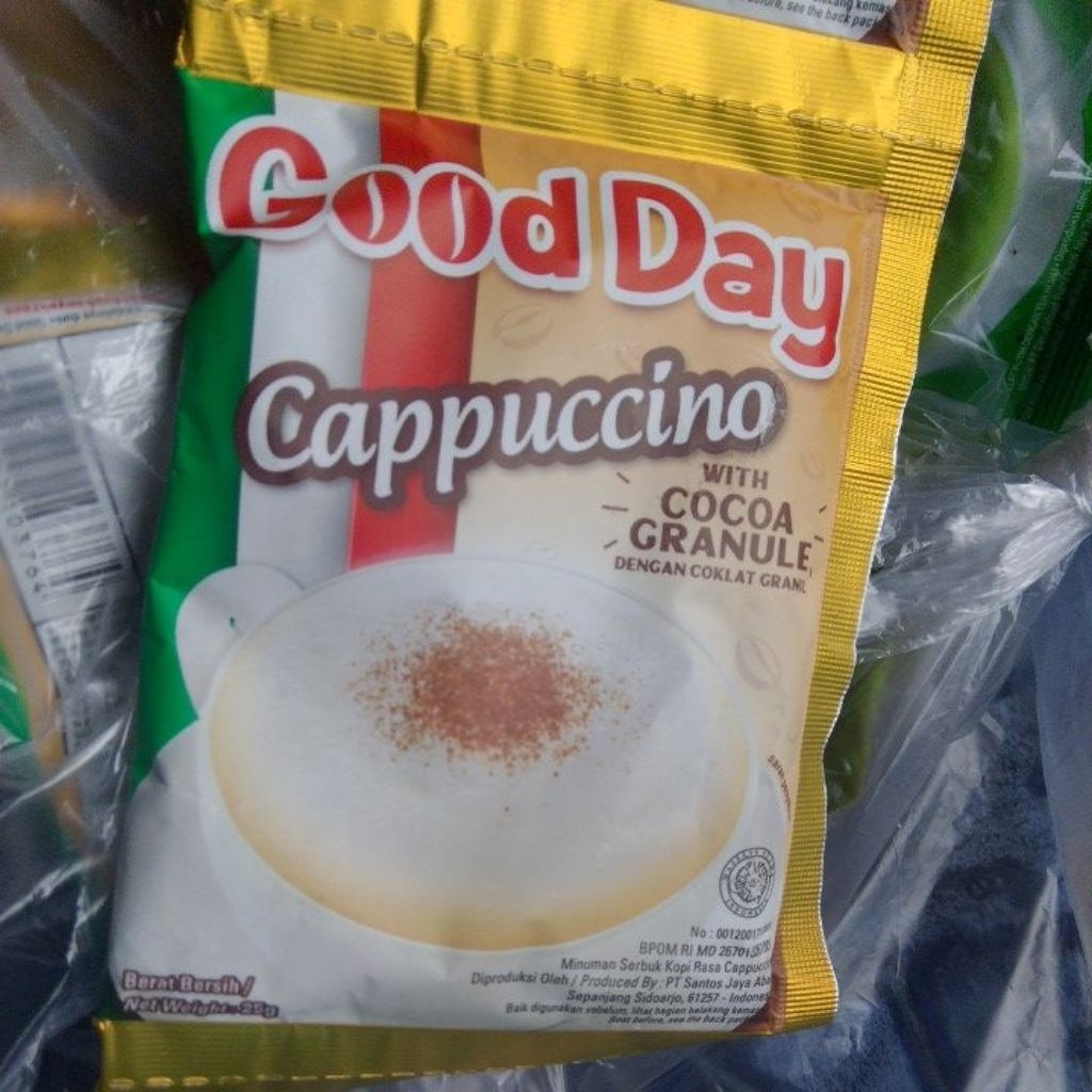 

Good day capuccino 1 renteng