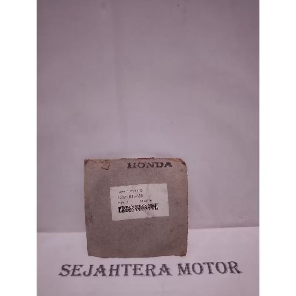 Cincin Piston/RING Piston asli HONDA CB 150 R 13021-K15-305 (0,25), 13031-K15-305(0,50), 13041-K15-3