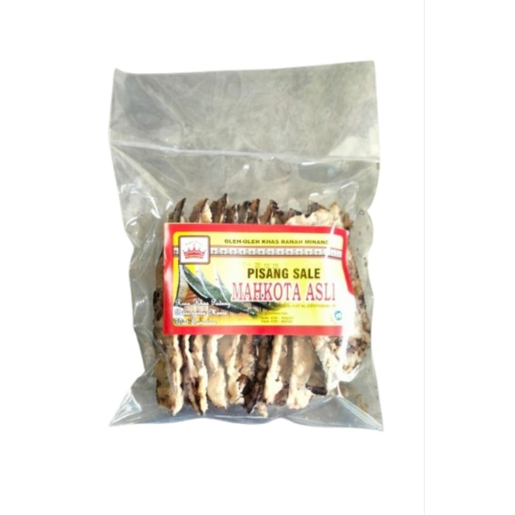 

Pisang Sale Tipis Mahkota Asli 200gr