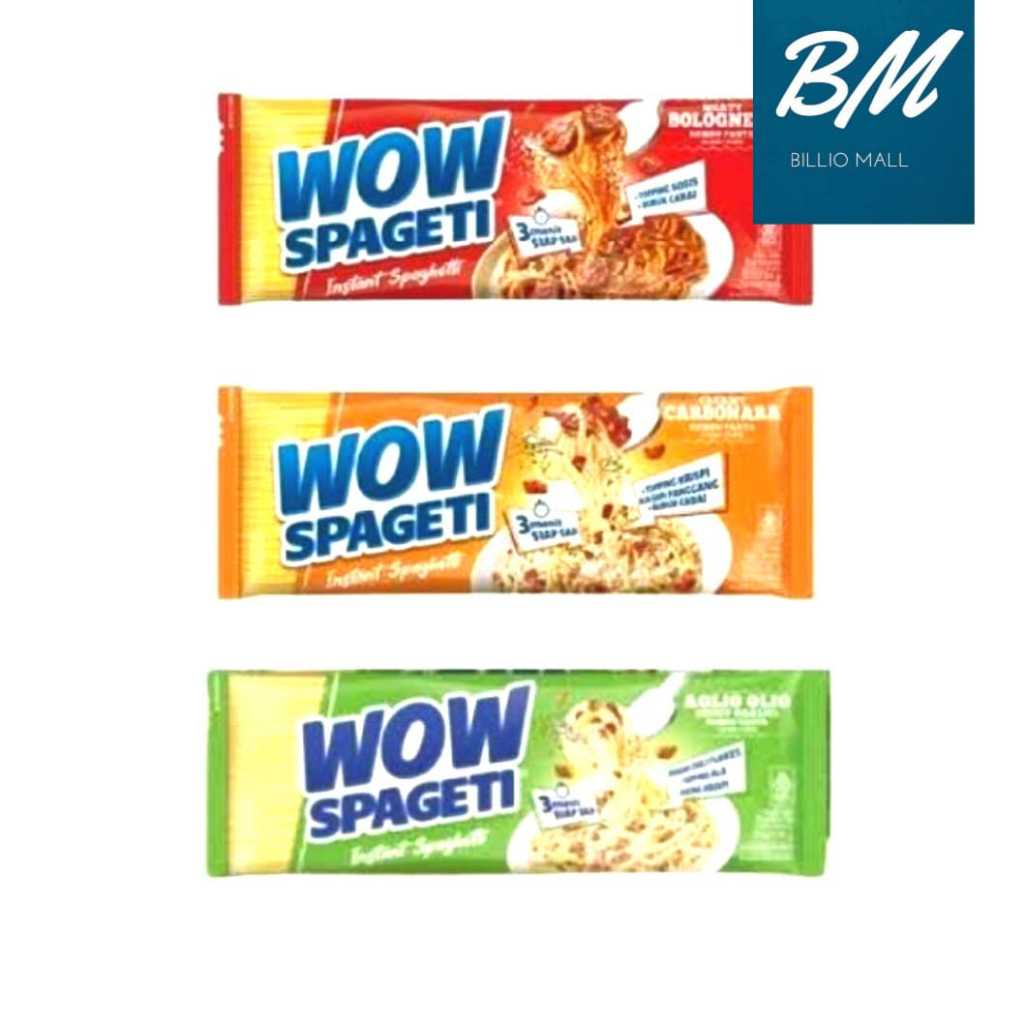 

WOW Spaghetti Carbonara dan Bolognese (Spaghetti Instant)