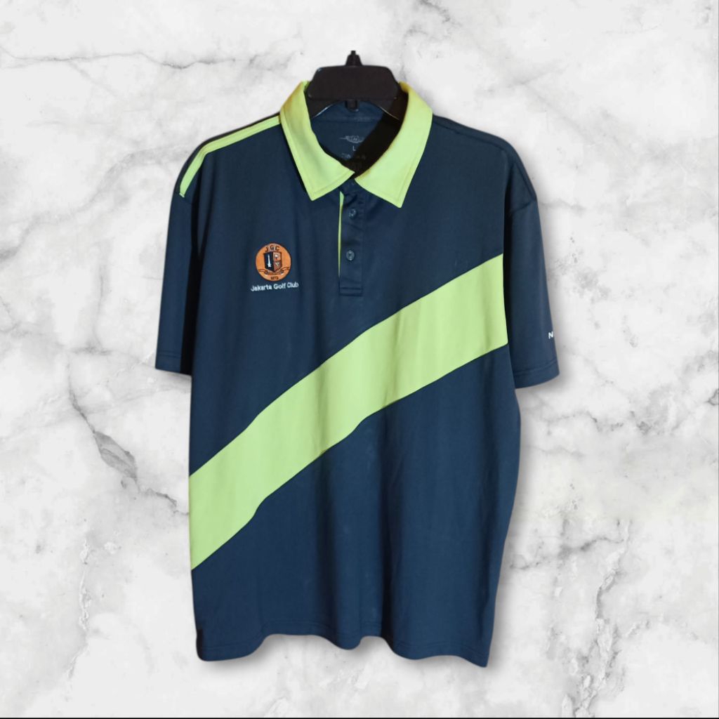 kaos kerah Jersey Nickent Golf jersey golf JGC second bekas pakai