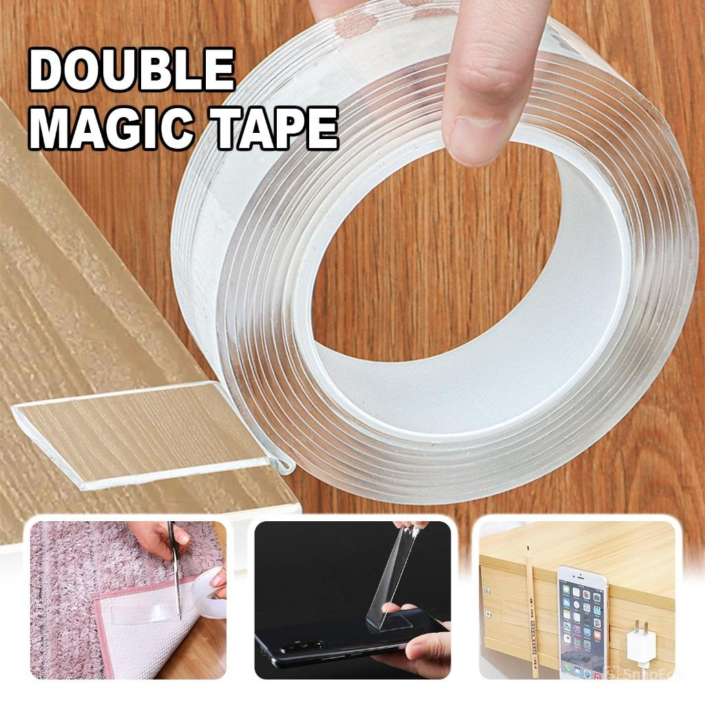 

Double Tape Selotip BENING Tape Isolasi 2 Sisi Kuat Double Tape Transparan