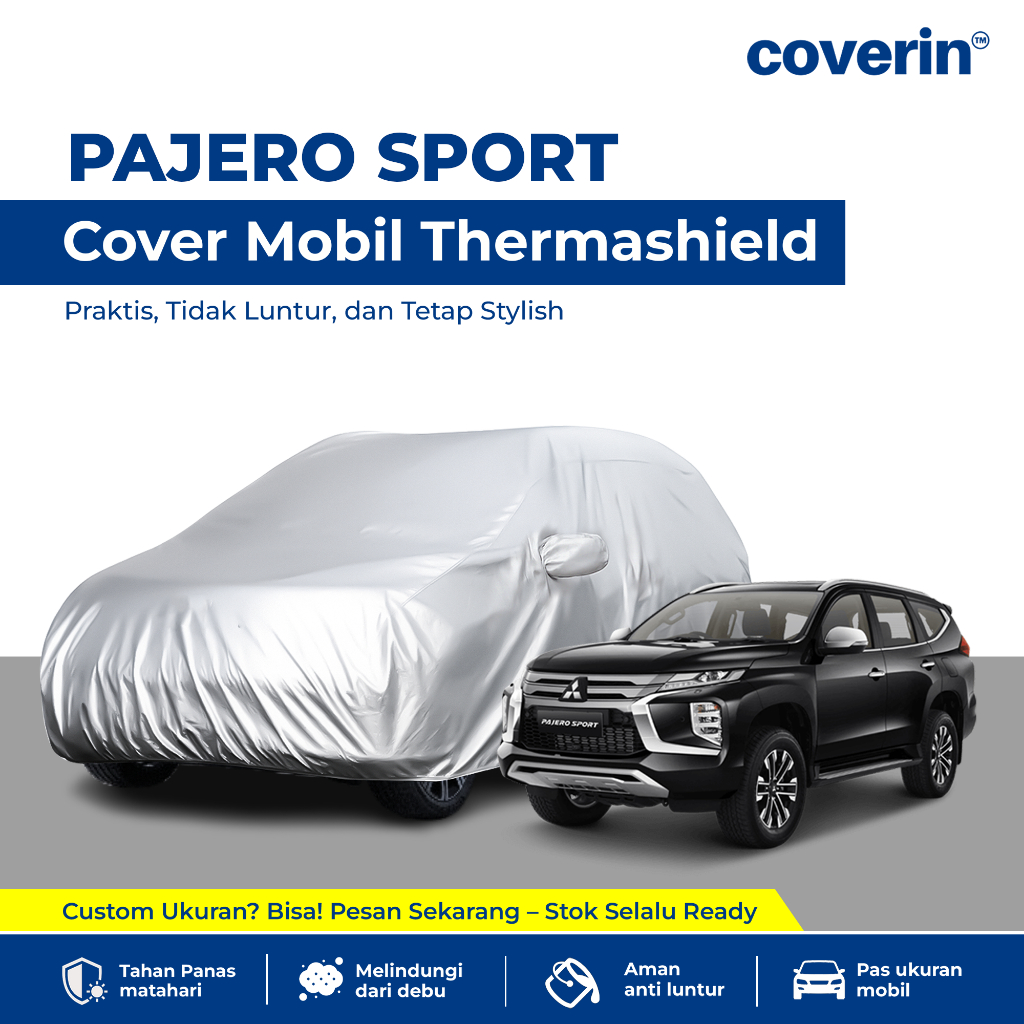 Body Cover Mobil Pajero Sarung Mobil Pajero sport dakar exceed glx renault kwid