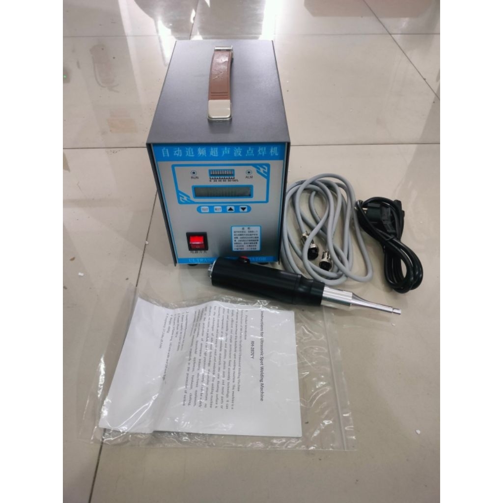 Mesin Las Plastik Ultrasonik 700W Mesin Las Titik Plastik AC 110V/220V Peralatan Las Ultrasonik Alat