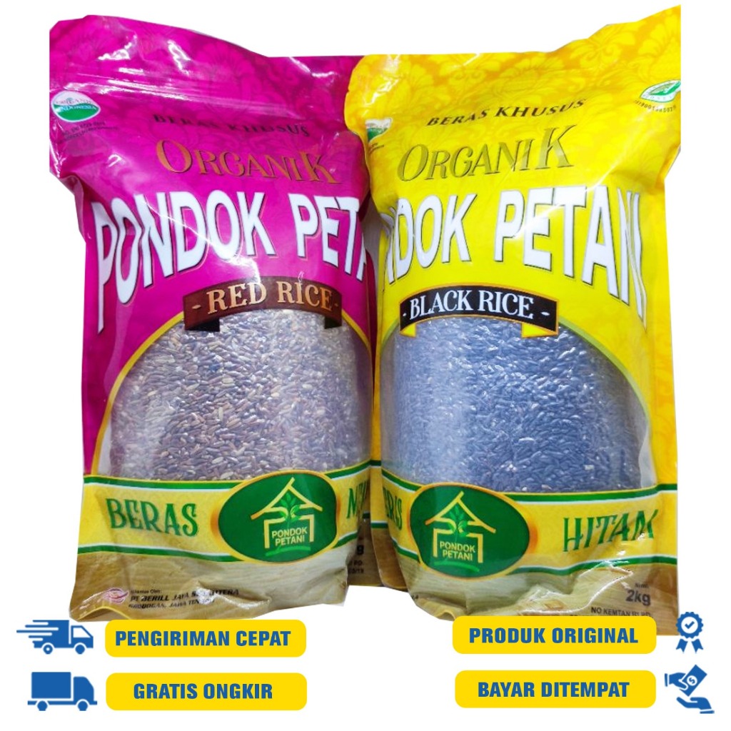 

Beras Merah Organik Pondok Petani 2kg